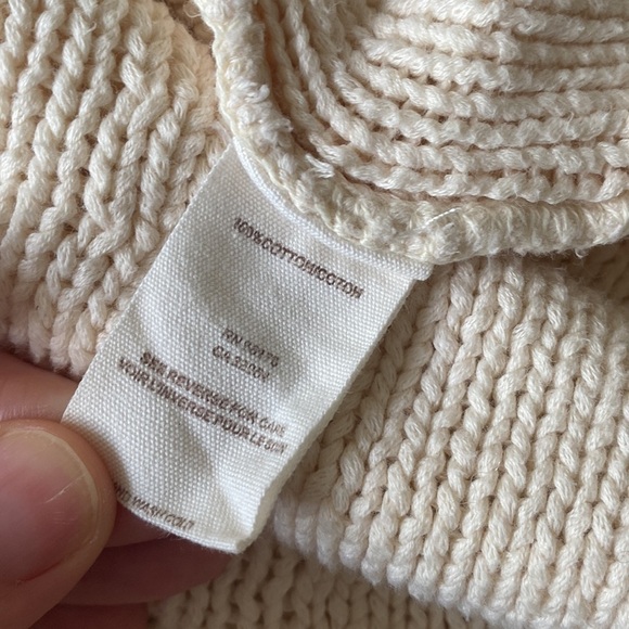 Free people Cascading Ruffle Ivory Cardigan S - Picture 7 of 10